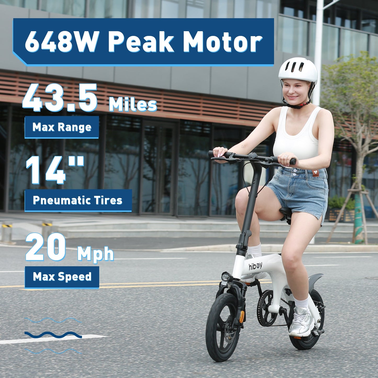 HIBOY C1 FOLDING ELECTRIC BIKE