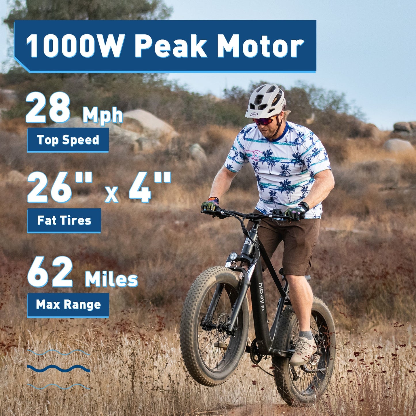 HIBOY P6 FAT TIRE ELECTRIC BIKE