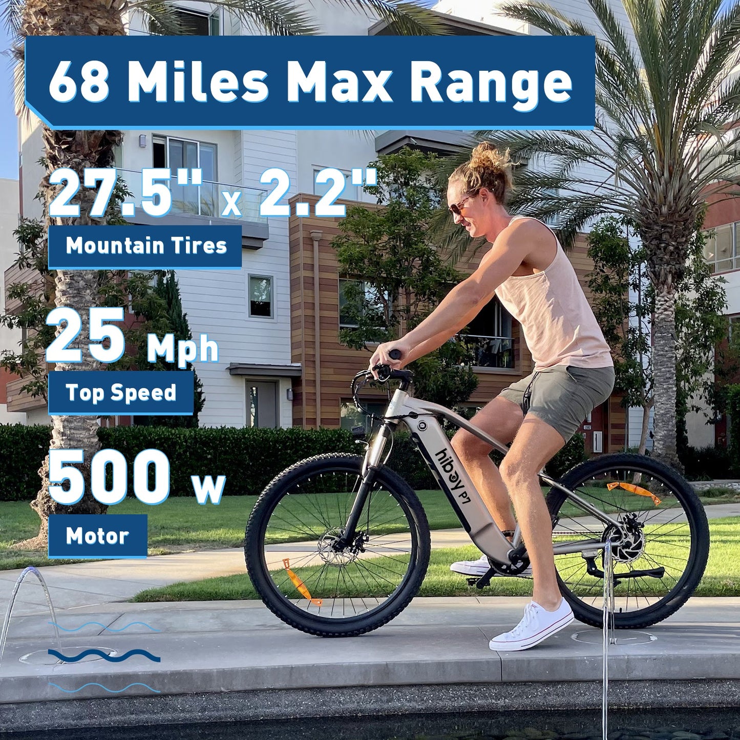 HIBOY P7 COMMUTER ELECTRIC BIKE 2024